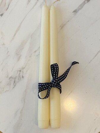 2'li Şamdan Mumu (Konik) 25cm - 11