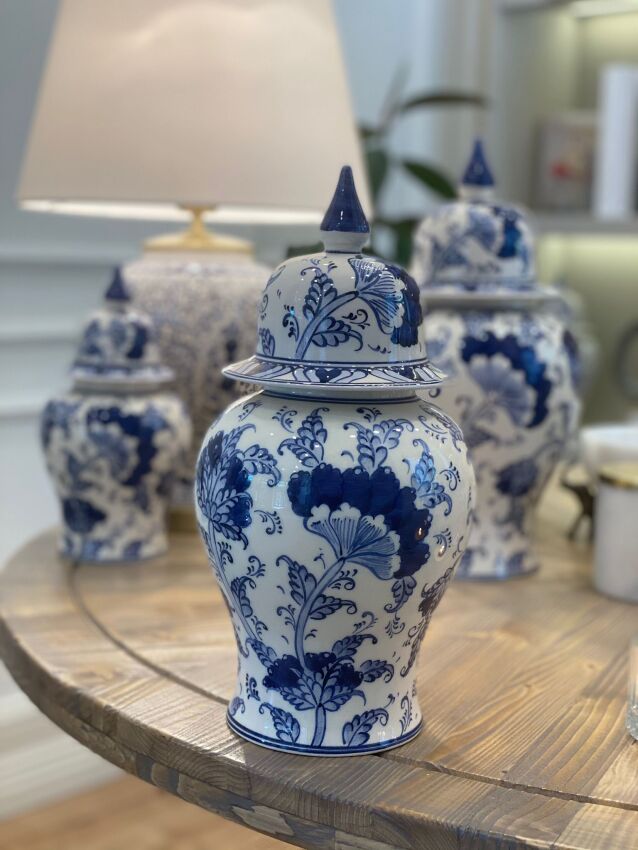 Bleu Blanc Ralf Desen Küp - 1