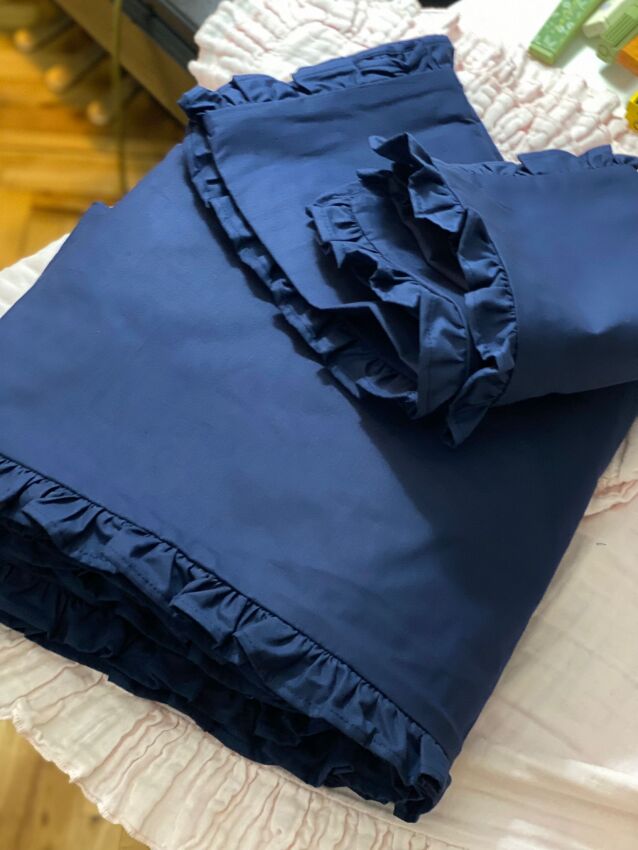 Bleu Marine Nevresim Takımı - 5