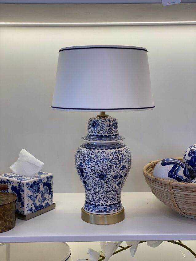 Blue Blanc Abajur Daphne Model (50cm) - 1