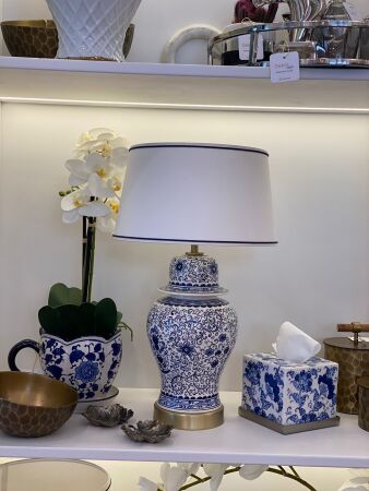 Blue Blanc Abajur Daphne Model (50cm) - 2