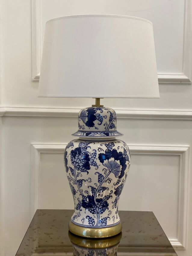 Blue Blanc Ralf Desen Abajur (58cm) - 1