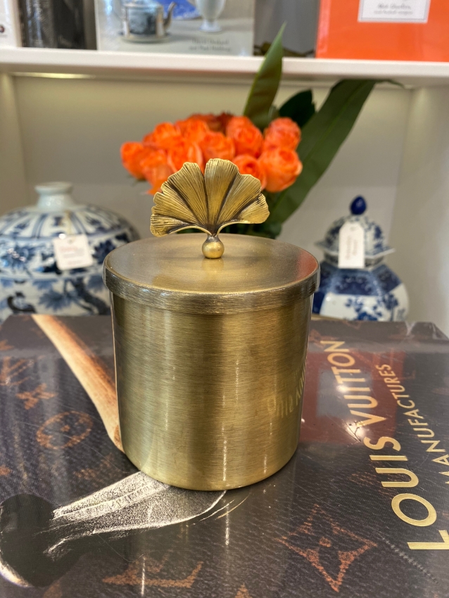 Ginkgo Kapaklı Mumluk - 1