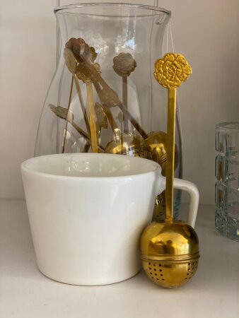 Gold Çay Süzgeci