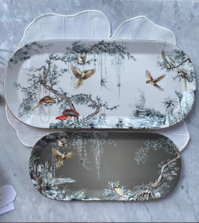 Plomo 2'li  Oval Servis Tabağı