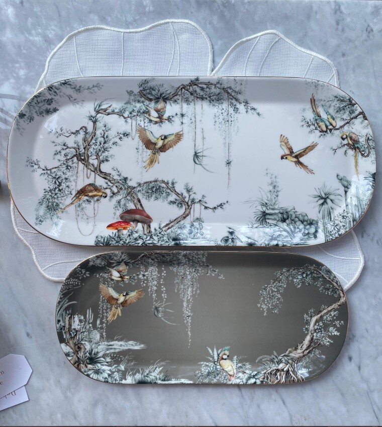 Plomo 2'li  Oval Servis Tabağı - 1
