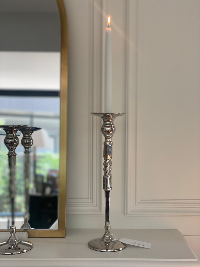 Silver Spiral Mumluk (10x35cm) - 1