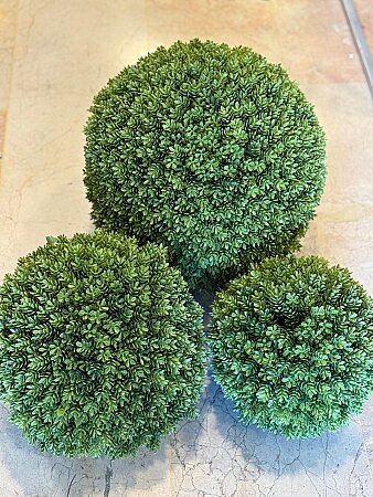 Yapay 1. Kalite Çam Şimşir Topu