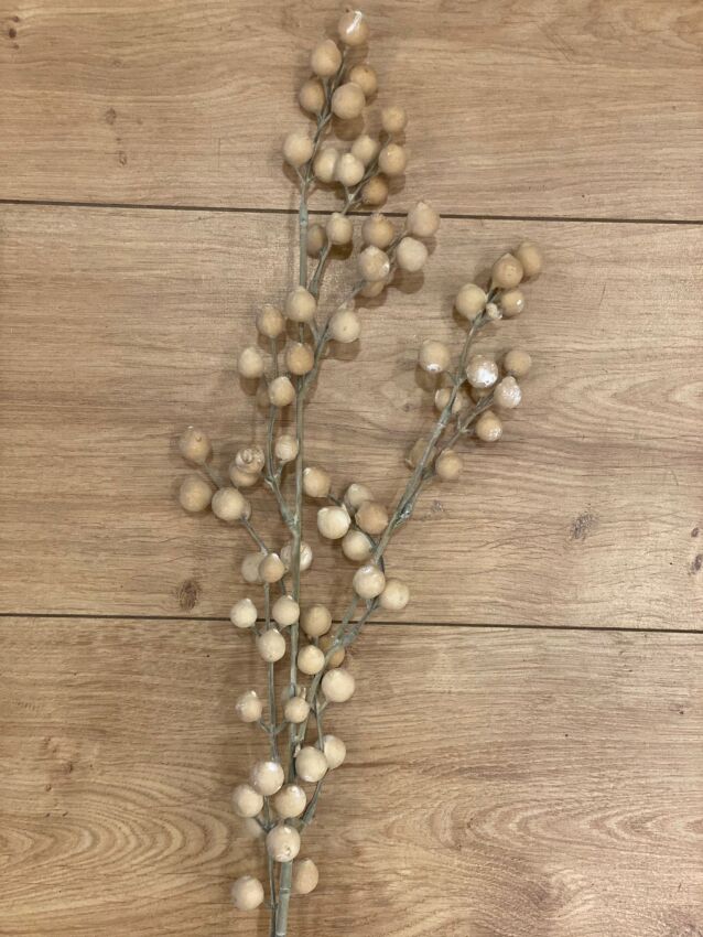 Yapay 1. Kalite Fındık Dalı Krem - 3