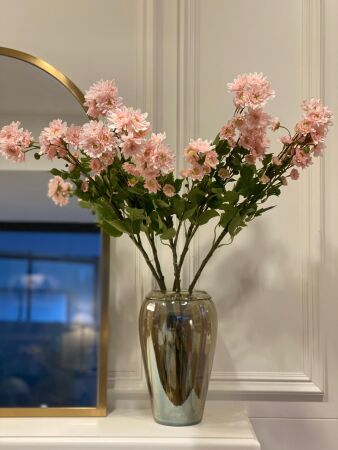 Yapay 1. Kalite Pembe Kır Papatyası (75cm) - 1