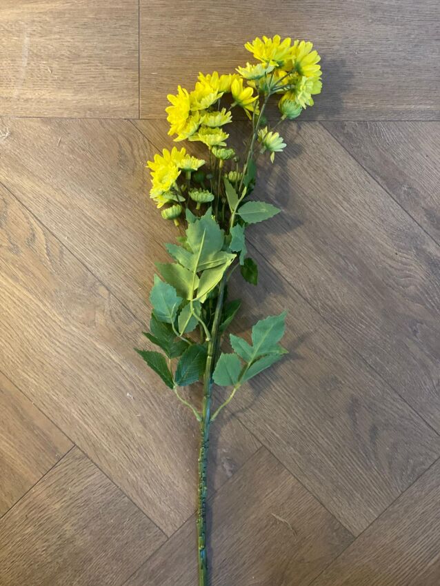 Yapay 1. Kalite Sarı Kır Papatyası (75cm) - 2