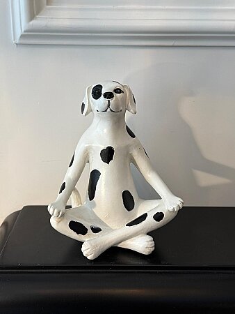 Yoga Dog Seramik Obje