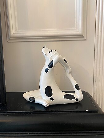 Yoga Dog Seramik Obje