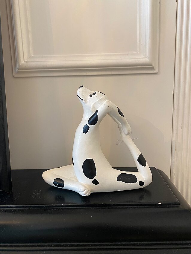 Yoga Dog Seramik Obje - 1